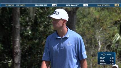 Sam Stevens | Round 2 | 3rd hole | Shot 3 | 2025 THE PLAYERS