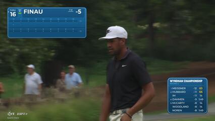 Tony Finau | Round 2 | 7th hole | Shot 2 | 2025 Wyndham