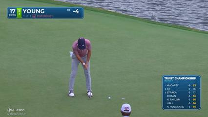 Cameron Young | Round 1 | 17th hole | Shot 4 | 2026 Truist Championship