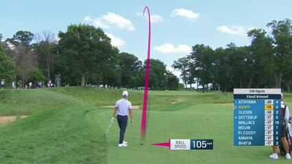 Jake Knapp | Round 4 | 5th hole | Shot 2 | 2025 3M Open