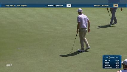 Russell Henley | Round 3 | 15th hole | Shot 3 | 2025 THE PLAYERS