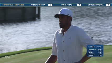 Tony Finau | Round 2 | 16th hole | Shot 4 | 2026 THE PLAYERS