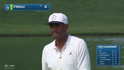 Tony Finau | Round 2 | 17th hole | Shot 3 | 2026 Truist Championship