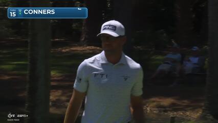 Corey Conners | Round 1 | 15th hole | Shot 4 | 2025 RBC Heritage