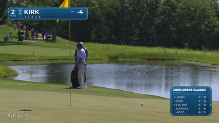 Chris Kirk | Round 1 | 2nd hole | Shot 4 | 2025 John Deere