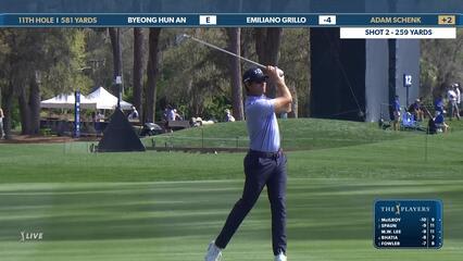 Adam Schenk | Round 2 | 11th hole | Shot 2 | 2025 THE PLAYERS