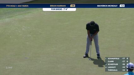 Brian Harman | 2024 THE PLAYERS | Round 4 | 7th hole | Shot 3