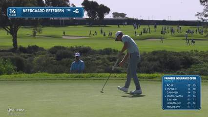 Rasmus Neergaard-Petersen | Round 3 | 14th hole | Shot 5 | 2026 Farmers