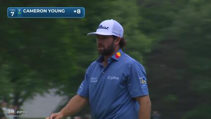 Cameron Young | Round 3 | 7th hole | Shot 5 | 2025 the Memorial