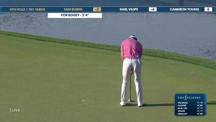 Sam Burns | Round 1 | 4th hole | Shot 5 | 2025 THE PLAYERS