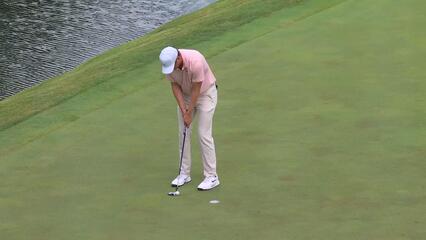 Davis Thompson | Round 4 | 10th hole | Shot 4 | 2025 John Deere