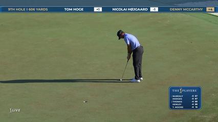 Denny McCarthy | Round 1 | 9th hole | Shot 5 | 2026 THE PLAYERS