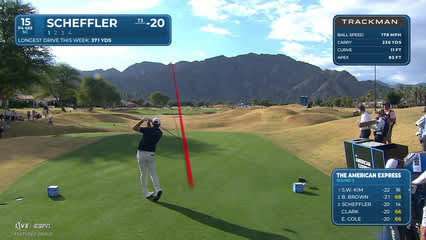 Scottie Scheffler | Round 3 | 15th hole | Shot 1 | 2026 The American Express