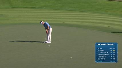 Trevor Cone | Round 1 | 17th hole | Shot 3 | 2025 The RSM Classic