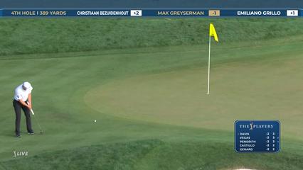 Max Greyserman | Round 1 | 4th hole | Shot 3 | 2026 THE PLAYERS