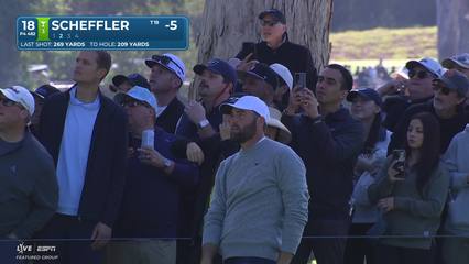 Scottie Scheffler | Round 3 | 18th hole | Shot 2 | 2026 The Genesis