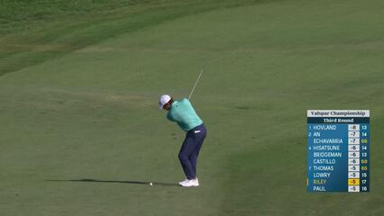 Davis Riley | Round 3 | 18th hole | Shot 2 | 2025 Valspar
