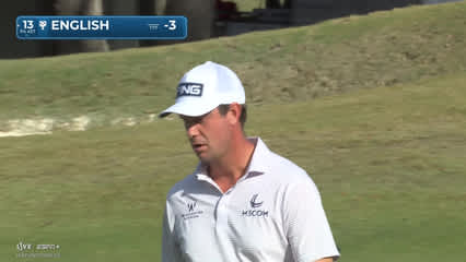 Harris English | Round 2 | 13th hole | Shot 4 | 2025 The RSM Classic