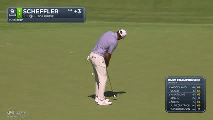 Scottie Scheffler | Round 1 | 9th hole | Shot 4 | 2026 BMW Championship