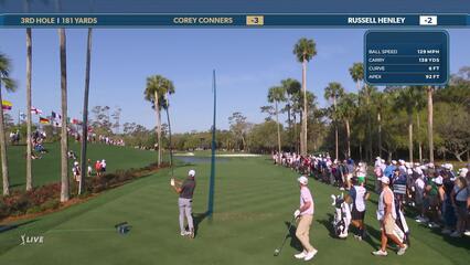 Corey Conners | Round 3 | 3rd hole | Shot 1 | 2025 THE PLAYERS