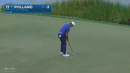 Ben Polland | Round 1 | 17th hole | Shot 3 | 2025 Cognizant Classic