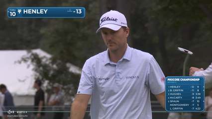 Russell Henley | Round 2 | 1st hole | Shot 4 | 2025 Procore