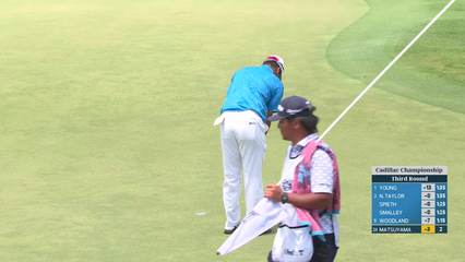Hideki Matsuyama | Round 3 | 3rd hole | Shot 4 | 2026 Cadillac
