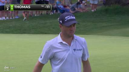 Justin Thomas | Round 4 | 2nd hole | Shot 4 | 2026 Travelers