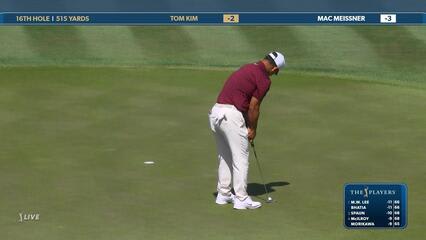 Tom Kim | Round 3 | 16th hole | Shot 4 | 2025 THE PLAYERS