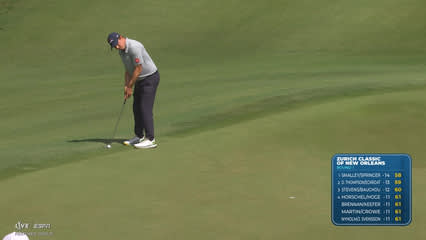 Matt Fitzpatrick | Round 1 | 10th hole | Shot 4 | 2026 Zurich Classic
