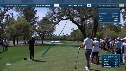 Jhonattan Vegas | Round 2 | 6th hole | Shot 1 | 2025 THE PLAYERS