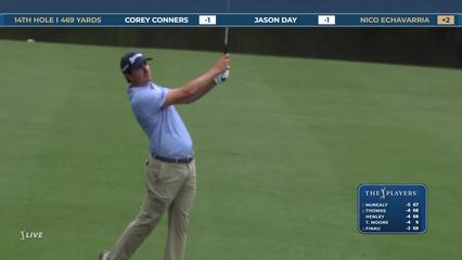 Nico Echavarria | Round 1 | 14th hole | Shot 2 | 2026 THE PLAYERS