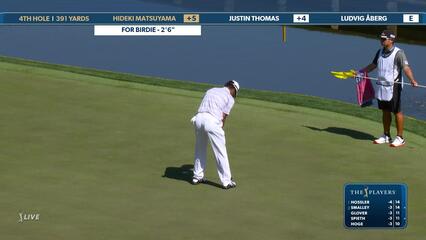 Hideki Matsuyama | Round 1 | 4th hole | Shot 3 | 2025 THE PLAYERS