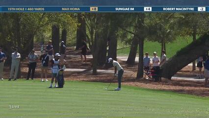 Max Homa | Round 1 | 15th hole | Shot 2 | 2025 THE PLAYERS