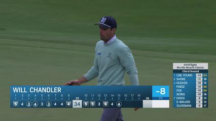 Will Chandler | Round 3 | 15th hole | Shot 4 | 2025 ONEflight Myrtle