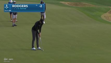 Patrick Rodgers | Round 1 | 3rd hole | Shot 4 | 2026 The American Express