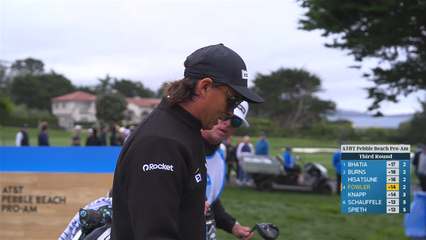 Rickie Fowler | Round 3 | 3rd hole | Shot 1 | 2026 AT&T Pebble Beach