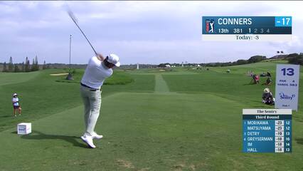 Corey Conners | Round 3 | 13th hole | Shot 1 | 2025 The Sentry