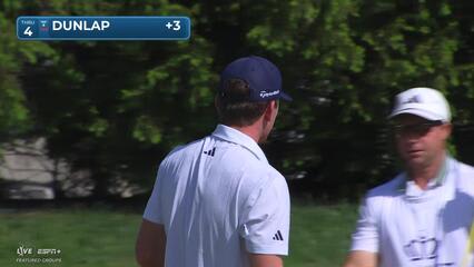 Nick Dunlap | Round 4 | 4th hole | Shot 4 | 2025 Truist Championship