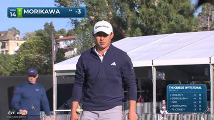 Collin Morikawa | Round 1 | 14th hole | Shot 4 | 2026 The Genesis