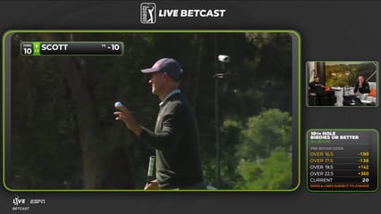 Adam Scott | Round 3 | 10th hole | Shot 3 | 2026 The Genesis