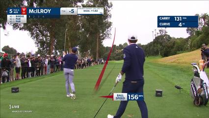 Rory McIlroy | 2024 Genesis | Round 4 | 5th hole | Shot 1