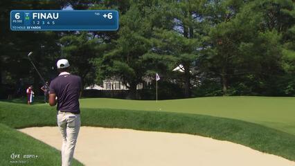 Tony Finau | Round 3 | 6th hole | Shot 3 | 2025 Travelers