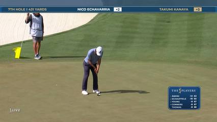 Takumi Kanaya | Round 3 | 7th hole | Shot 4 | 2026 THE PLAYERS