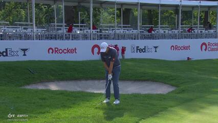 Matt Fitzpatrick | Round 1 | 14th hole | Shot 3 | 2025 Rocket Classic