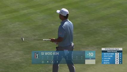 Si Woo Kim | Round 3 | 4th hole | Shot 3 | 2026 WM Phoenix Open