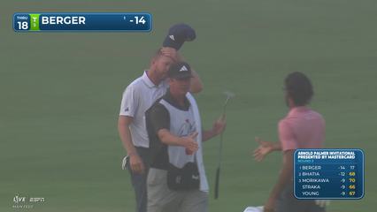 Daniel Berger | Round 3 | 18th hole | Shot 5 | 2026 Arnold Palmer