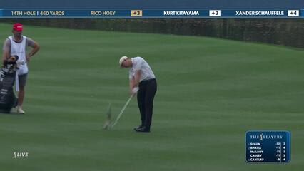 Rico Hoey | Round 4 | 14th hole | Shot 2 | 2025 THE PLAYERS