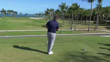 Taylor Dickson | Round 4 | 13th hole | Shot 1 | 2026 Bahamas Classic Atlantis
