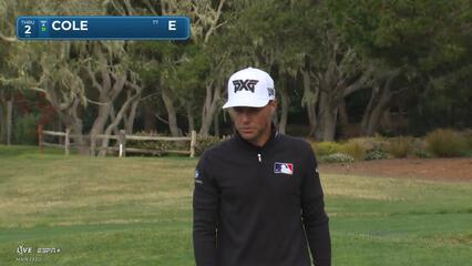 Eric Cole | Round 1 | 2nd hole | Shot 4 | 2025 AT&T Pebble Beach